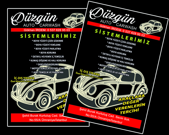 Broş&uuml;r A/5 Ebatında 150 gr. Kuşe &Ccedil;ift Y&ouml;n Renkli